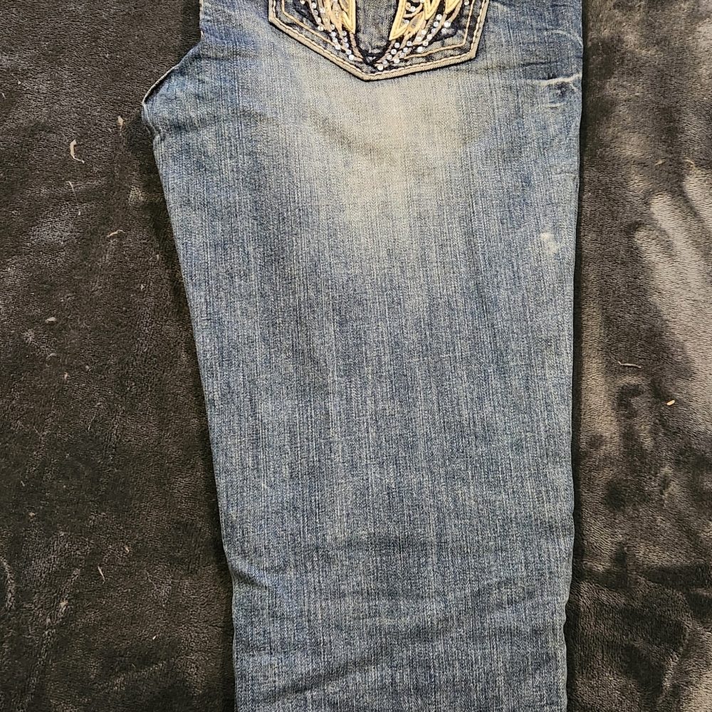 Miss Me Blue Straight Leg Jeans
